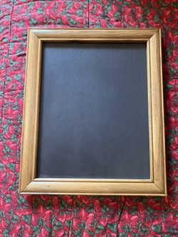 Wood Frame With Glass  - For 9 1/2” X 7 1/2” Photo