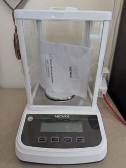 LACHOI Precision Analytical Balance Lab Scale (0.001g / 100g) - Excellent Condition