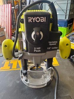 Ryobi 10amp 2hp 1/2” Router