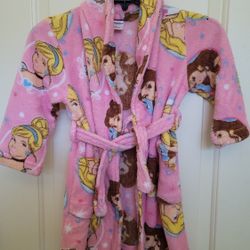 Disney Princess Pajama Robe
Size 4T