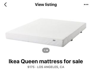 IKEA Queen mattress for sale