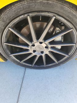 Niche 20 Rims with tires obo