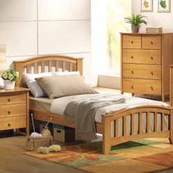 Brand New Maple Wood Youth Bed