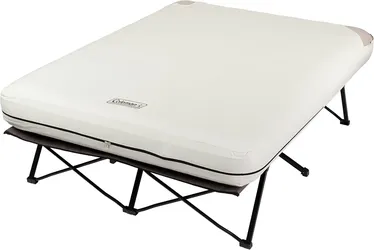 Brand new never used Coleman Queen Airbed with Cot and 4D Pump