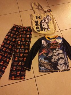 Star Wars pijama size (s) 6/7