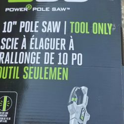 EGO POWER+ 56-volt 10.0-in 2.5 Ah Battery Pole Saw Battery Included , Charger Included