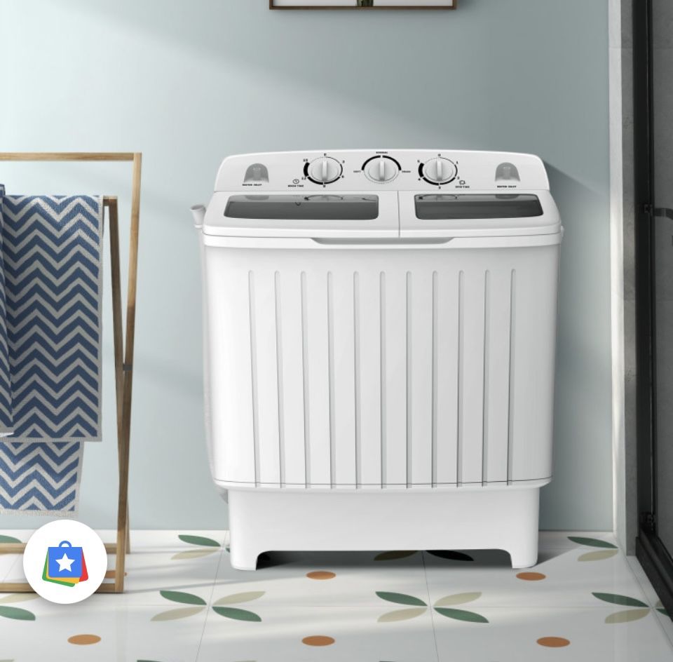 Portable Washer And drain