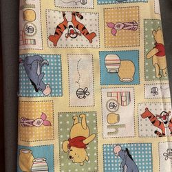 1 Yard Of Winnie The Pooh Fabric