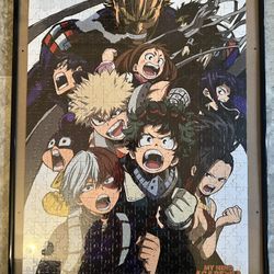 My Hero Academia Framed Puzzle