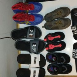 7 pairs Kids Shoes 1 Price Takes ALL. .please read Details