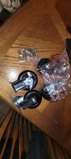 Casters capacity plastic stem wheels 360 swivel 