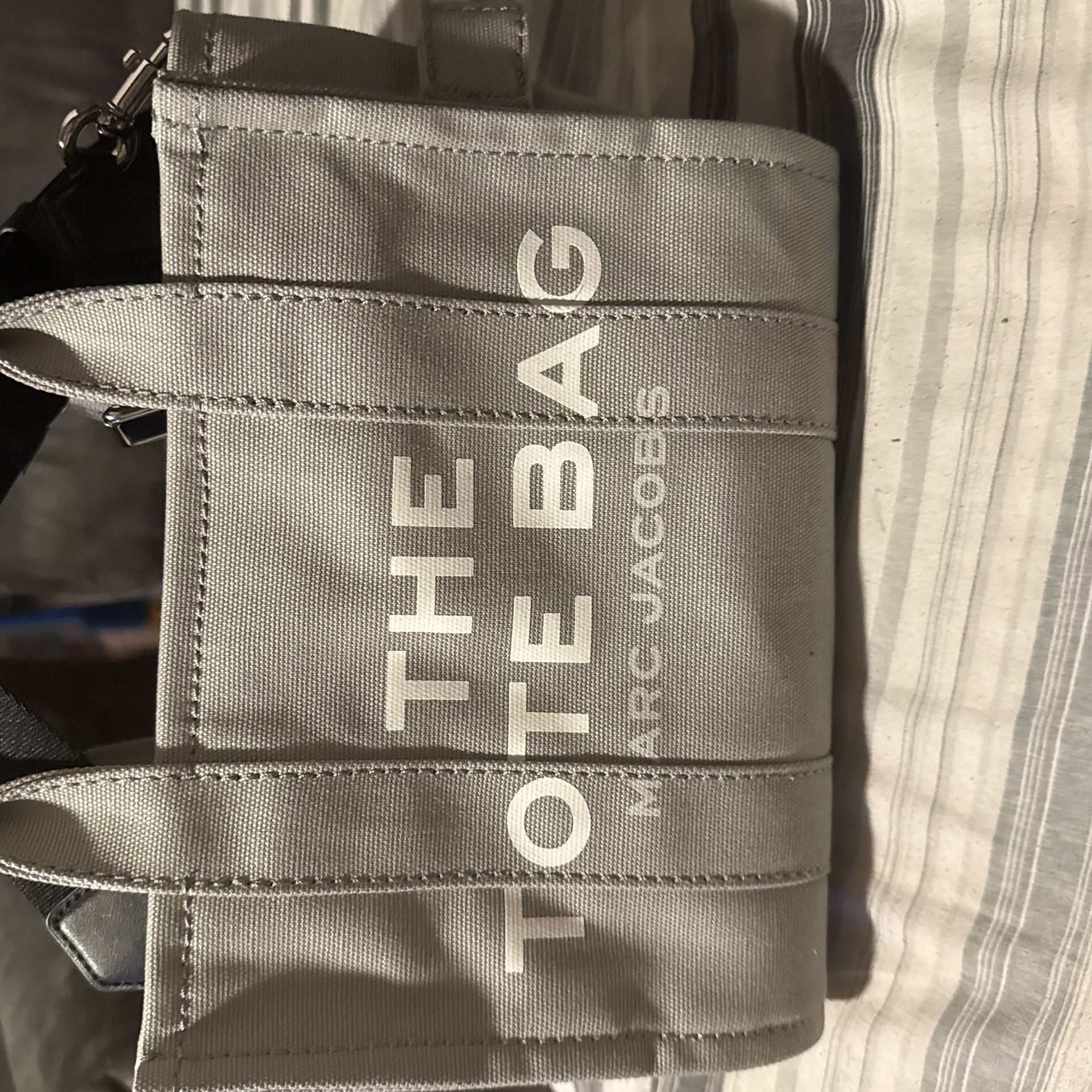 Marc Jacobs Grey Tote Bag