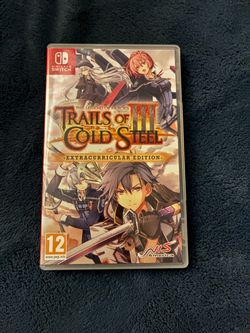 Trails of Cold Steel III Extracurricular Edition Nintendo Switch JRPG