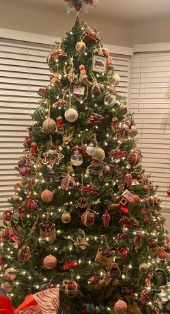 Christmas Tree And Ornaments