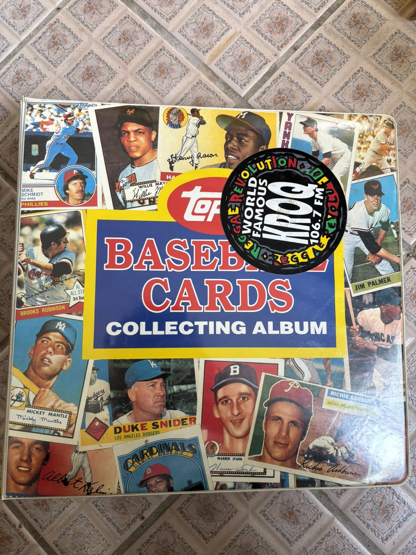 Topps Baseball Cards Collection Album