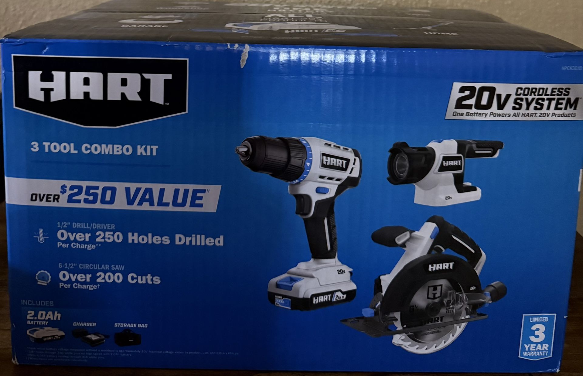 Hart 3 Piece Tool Set