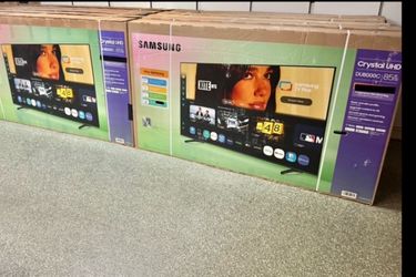 85 Samsung smart 4k hdtv 120hz $55 down on Financing for delivery six month warranty