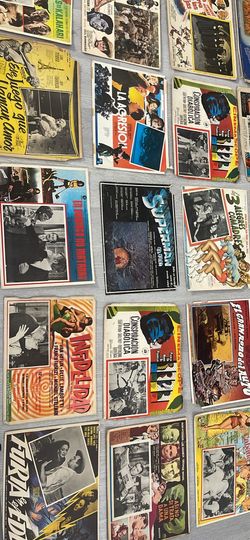 Vintage Mexican Movie Lobby poster Collection 40-50s