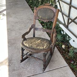 Small antique rocking chair