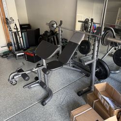 Gold’s Gym XRS 20 Rack and Bench