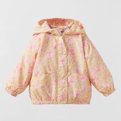 Zara Floral Lightweight Rain Coat