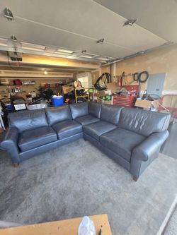 Grey L Couch