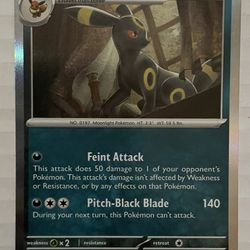 Umbreon Master Ball Pattern 059/131 Prismatic Evolution 