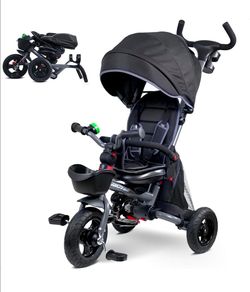 7-in-1 Folding Toddler Tricycle
