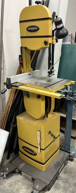 Powermatic PWBS-14 and DP15501 looking to trade for vertical metal cutting bandsaw