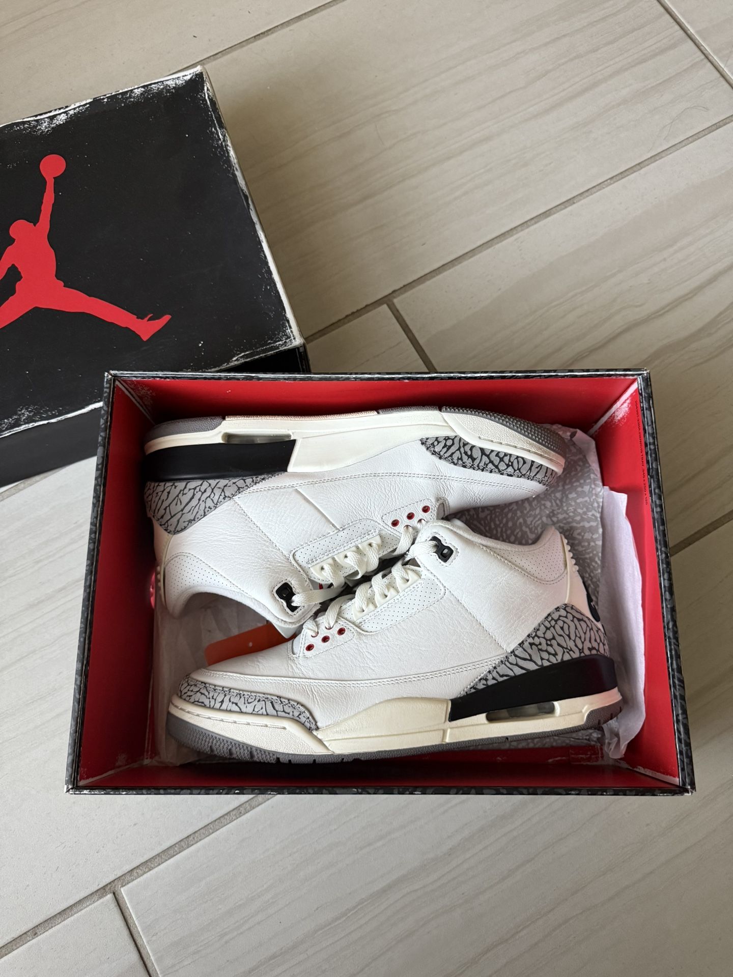 Jordan 3 White Cement Reimagined