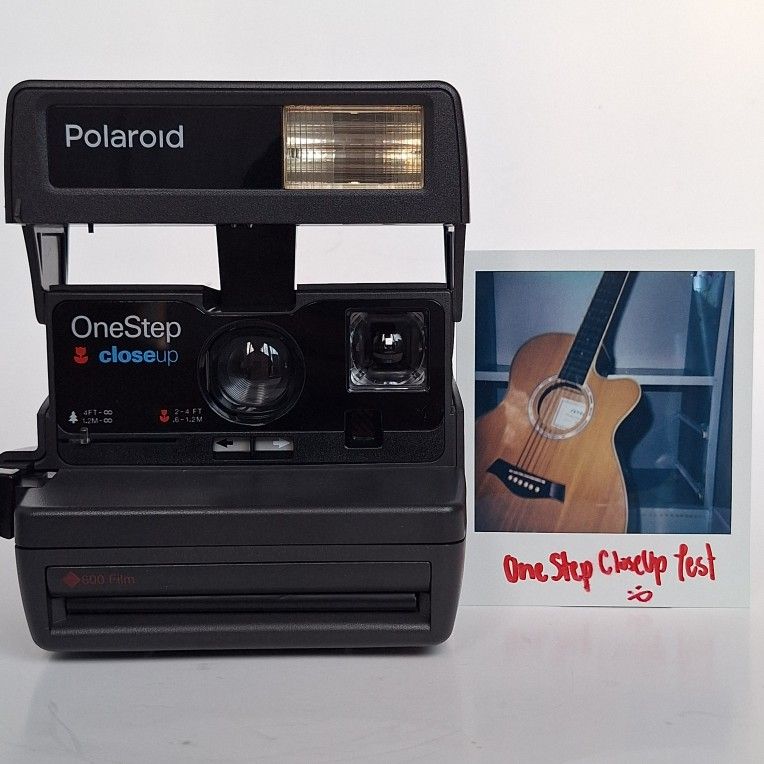 Film Tested Working Vintage Original Polaroid OneStep 600 CloseUp Instant Film Camera 