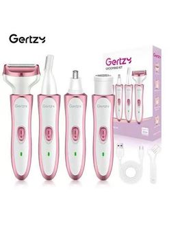 4-In-1 Electric Shaver For Women, Portable Electric Shaver, Rechargeable Electric Trimmer, Suitable For Face, Arms, Body, Legs, Underarms And Bikini A
