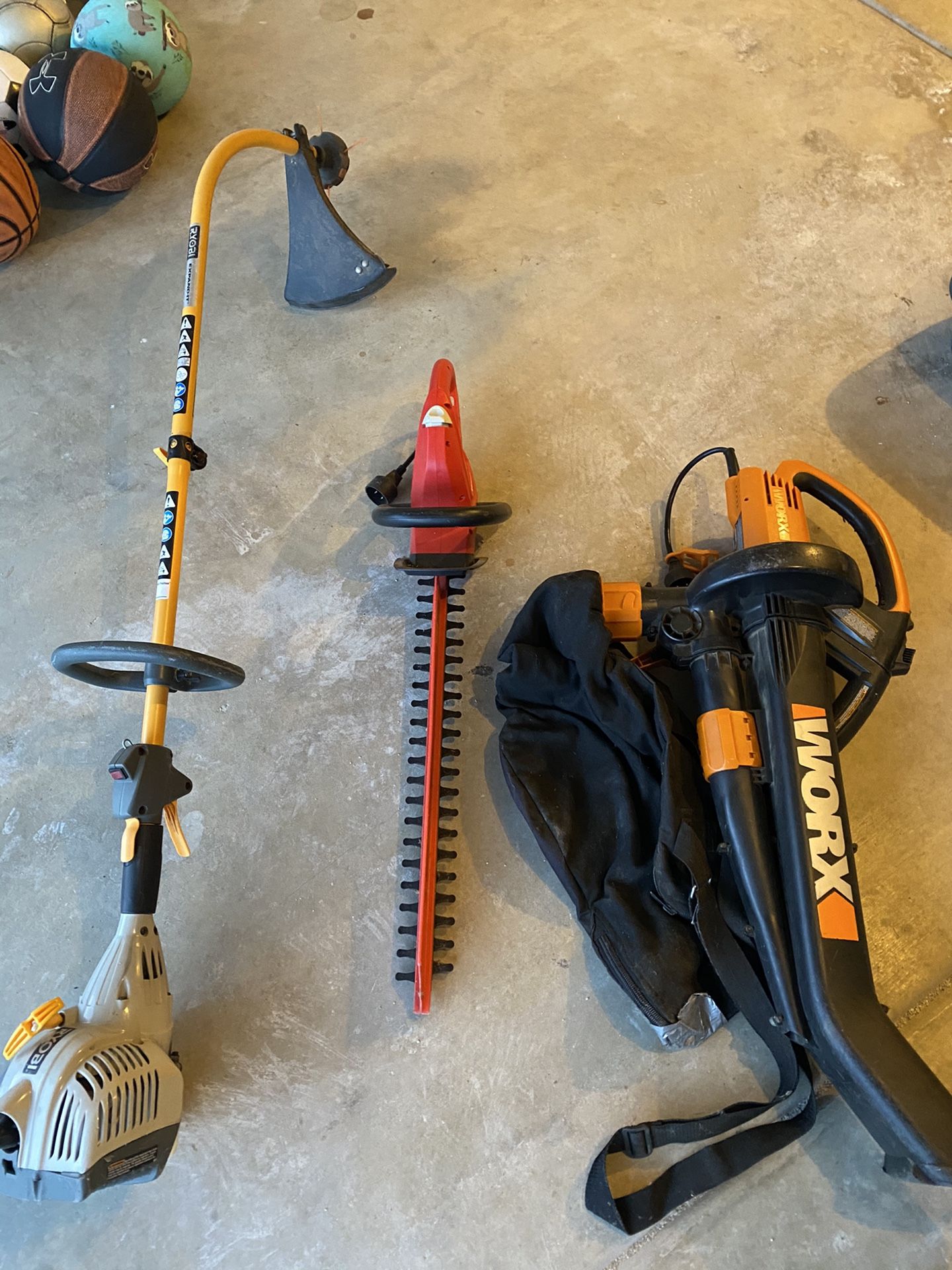 Landscaping equipment