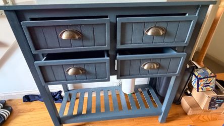 Entryway cabinet with drawers