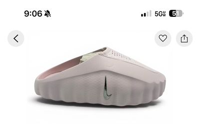 Brand New Nike Mind 001 Slide Pearl Pink Size:6W