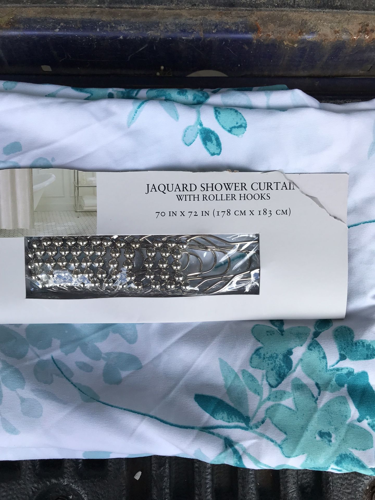 Shower Curtain And Rod