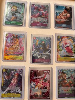 One piece trading cards