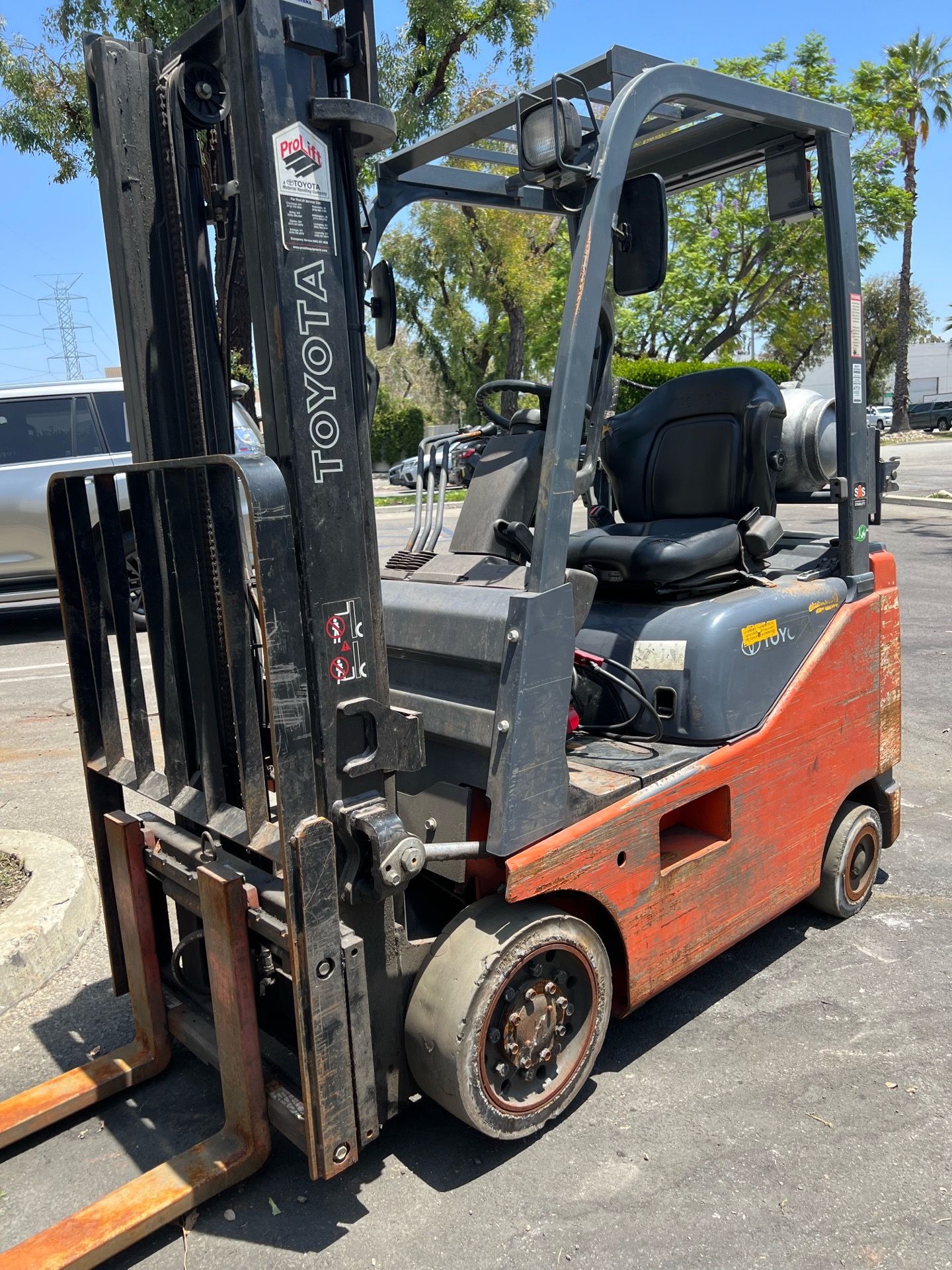 Toyota 3,000lbs Forklift Truck FGCU15 2014 Year