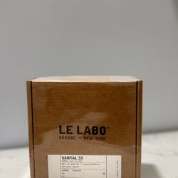 LE LABO SANTAL 33 Brand New 