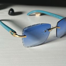 Blue CARTIER Glasses 