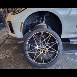 Bmw 2019 Up New Body only 3 Ser 19” M Style Rims New Tires Set 5x112