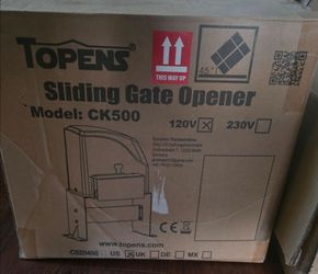 Topens sliding gate opener
