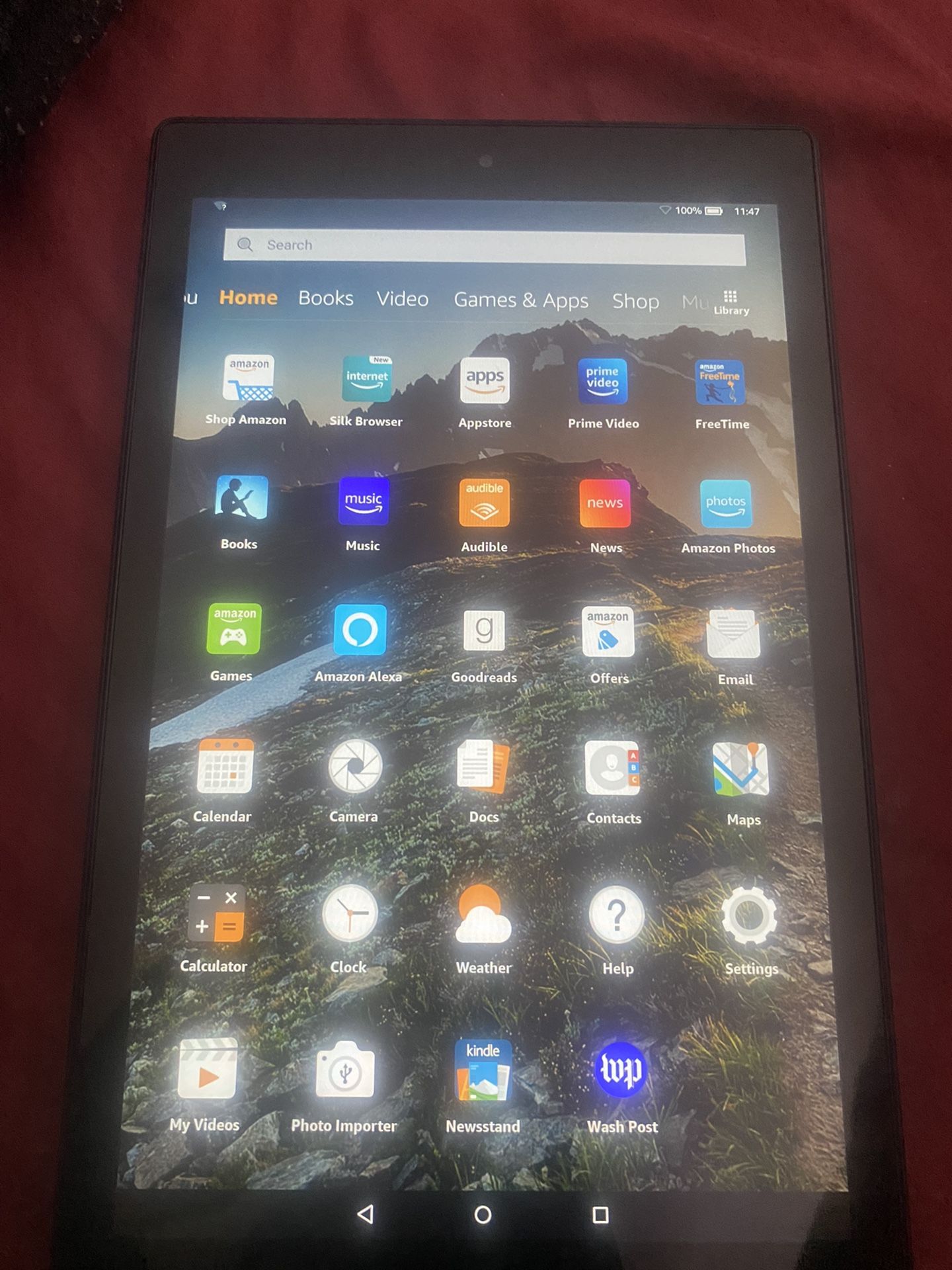 Amazon Kindle Tablet