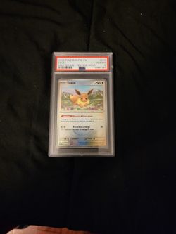 Eevee Prismatic Evolutions Masterball PSA8