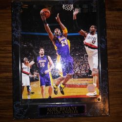Kobe Bryant plaque