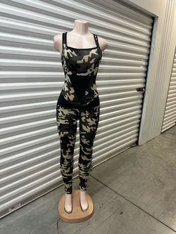 Camo One-Piece Jumpsuit 🪖 | DIY Sexy Army Halloween Costume