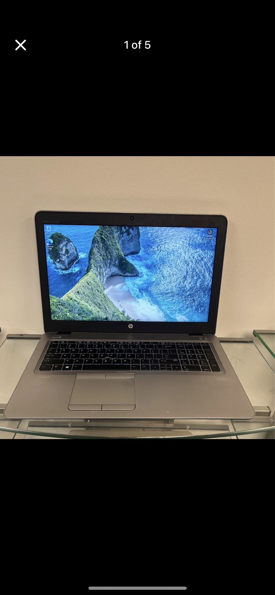 15” HP Elitebook Quad Core Laptop Computer