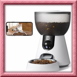 SARPAWS SMART AUTOMATIC PET FEEDER WITH CAMERA(NEW) $30