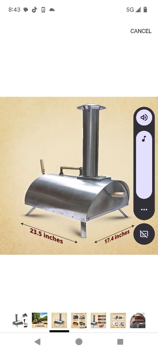 Pellet Pizza Oven