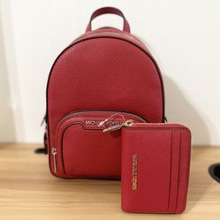 Michael Kors XS Backpack Convertible To Crossbody And Wallet 